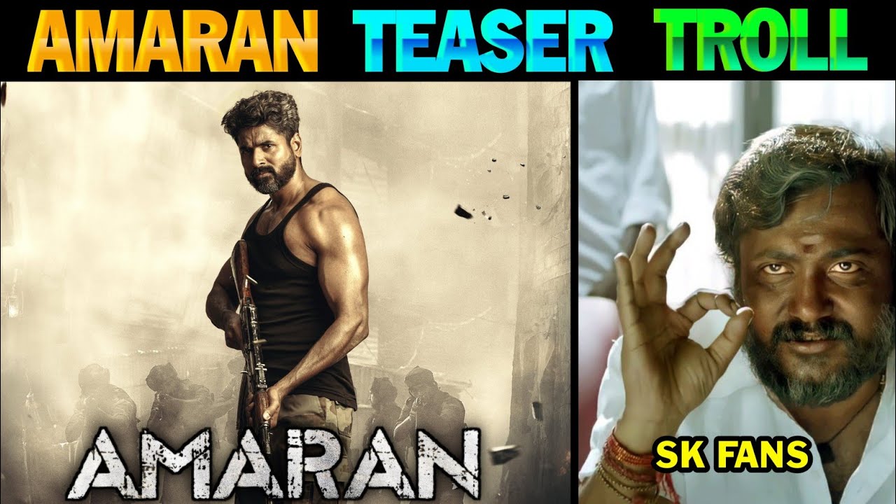 SK21 - Amaran Movie Title Teaser Troll | 