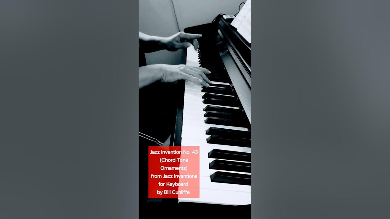 Excerpt from Jazz Invention No.43 from Jazz Inventions for Keyboard by Bill Cunliffe