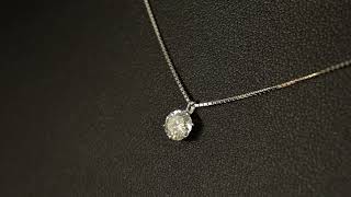 専用JL269★高級 大粒ダイヤモンド0.7ct 純pt ネックレス 鑑付 ダイヤモンド ネックレス 一粒 0.3ct 6本爪 プラチナ Pt900 H