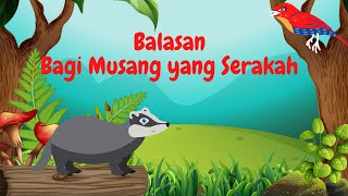 Balasan Bagi Musang yang Serakah Terhadap Burung Madu I Film Kartun Animasi Powerpoint