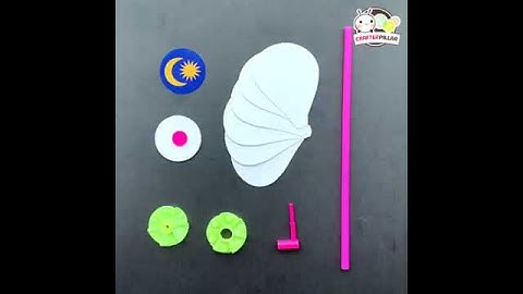 CrafterPillar - D-I-Y MERDEKA PINWHEEL