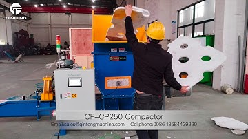 CF-CP250  cold compactor for Polystyrene