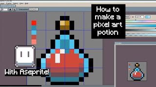 Create a pixel art potion in 1 minute! Create a pixel art potion in 1 minute!
