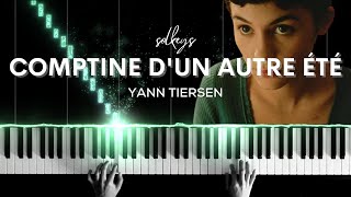 Yann Tiersen - Comptine d'un autre été (‘Amélie’) Piano Cover + Sheets