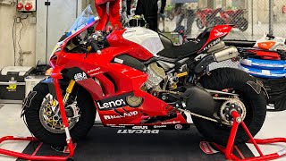 Ducati V4R 2023 RedBull Ring (new Layout) Onboard, full Akrapovic