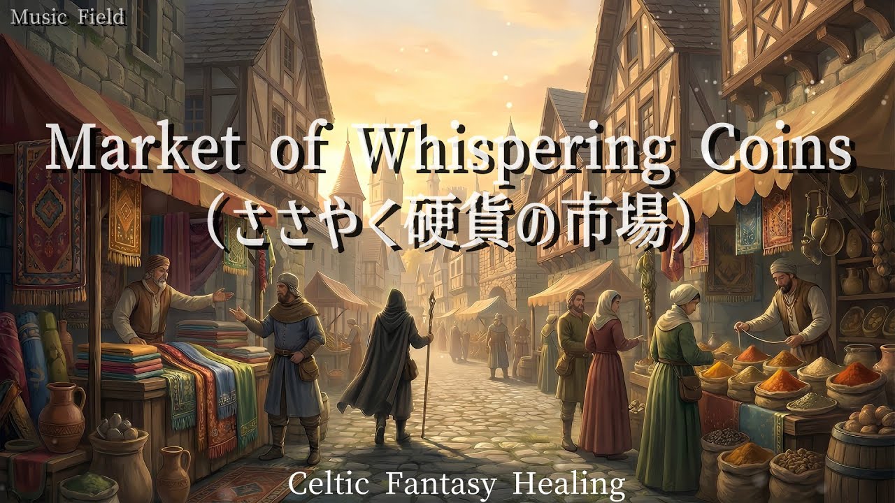 【ケルト音楽】Market of  Whispering Coins　ささやく硬貨の市場｜ケルト・ファンタジー音楽 第2章　 | Celtic Fantasy Music – Chapter 2