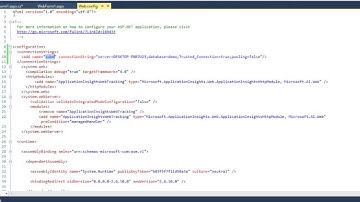 Read Connection Strings from the Web.config File