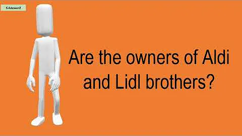 What stores do the Aldi brothers own?