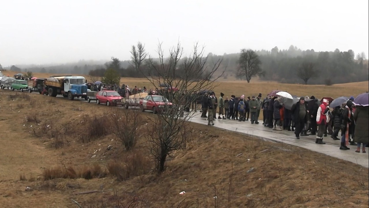 Snimanje završnih scena filma “Linija”: Saga o biblijskom egzodusu sarajevskih Srba – 7.2.2026.