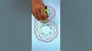 Spirograph Masterpieces |#spirograph #youtubeshorts #spirographcreations #usashorts #mustwatch #asmr