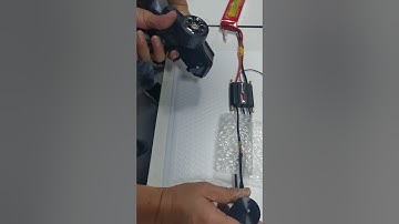 Flycolor ESC needs to calibrate the throttle before using---Pistol Grip Transmitter