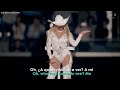 Beyoncé - NFL Halftime Show 2024 // Lyrics + Español