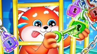 Locked in The Color Prison Song 🎶🌈+More Nursery Rhymes & Kids Songs By Zin Zin