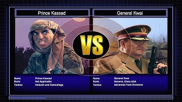 Command & Conquer Zero Hour Challenge Mode: Prince Kassad vs General Kwai