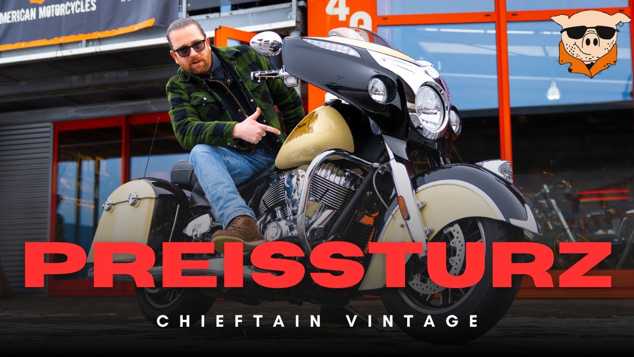 Chieftain zum Absoluten Sonderpreis! Vintage Optik, Moderne Technik