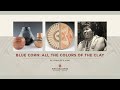 Blue corn pottery