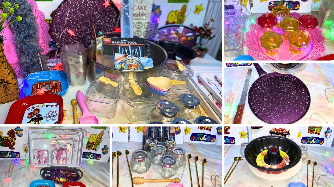  شاركوني فرحتي....جددت المطبخ وركن الحلويات وزينة رمضان تجنن! 🌙✨ #viral #رمضان #حلويات #ترند 