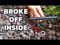 BEST and EASY Method to Take Out Broken Sprinkler