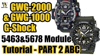 GWG-2000 & GWG-1000 - 5678 & 5463 Module Tutorial - how to set up and use all the functions  PART 2