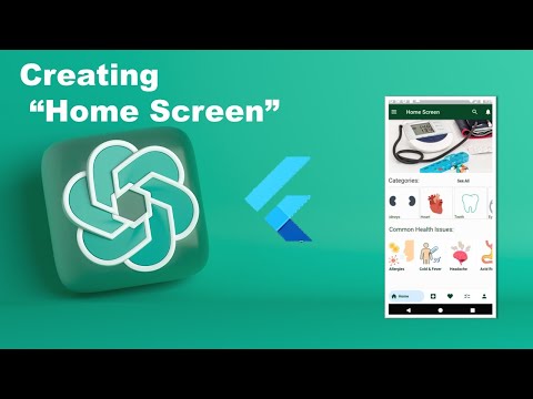 Step-by-Step: Android Flutter Home Screen by ChatGPT Tutorial