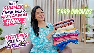 Summer Kurta, Kurta Set, Tunic, Jeans, Accessories Haul l Best Budget Finds