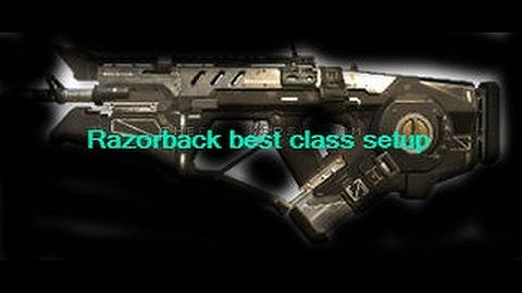 Razorback Best Class Setup!!