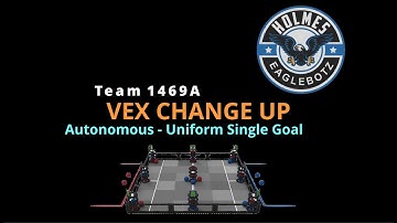 1469A VEX Change Up Uniform Single Goal Autonomous