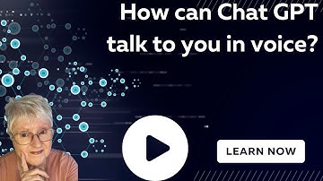 How Chat GPT can talk to you in voice: AI FOR GENEALOGISTS