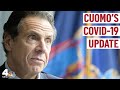 NY Gov. Cuomo Gives Updates on COVID-19 Clusters in New York