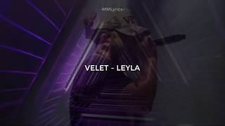 Velet - Leyla (Lyrics)