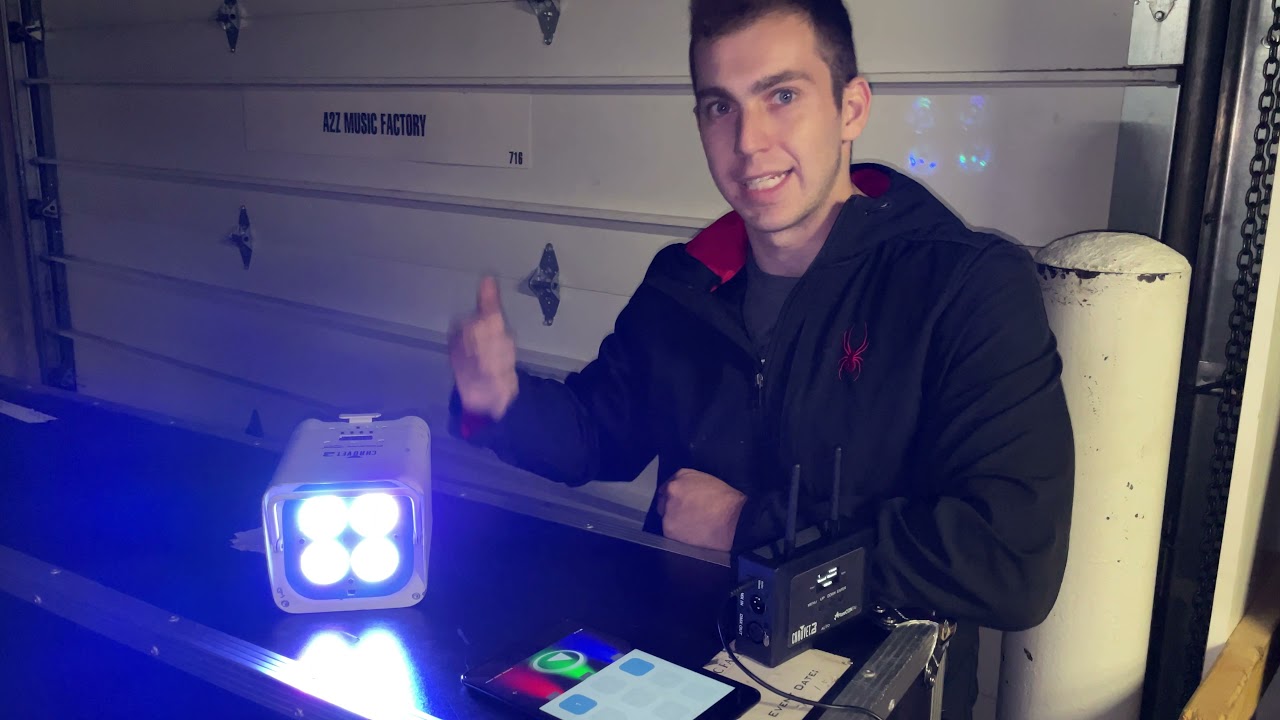 How to Program Lights on CHAUVET DJ FlareCON Air Wireless Transmitter
