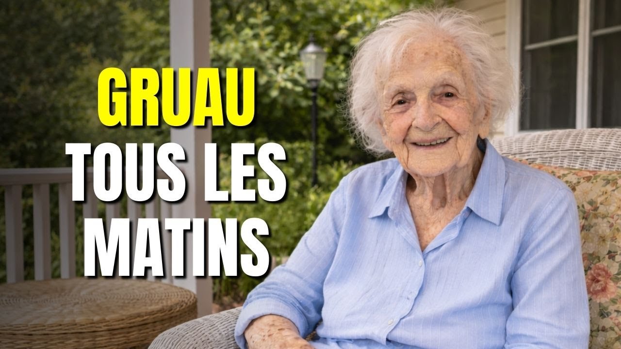 J'ai 104 ans... J'ai mangé des flocons d'avoine chaque matin pendant 85 ans (Regardez-moi maintenant