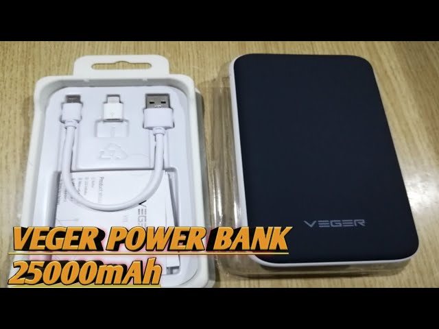 Power bank veger 25000mah
