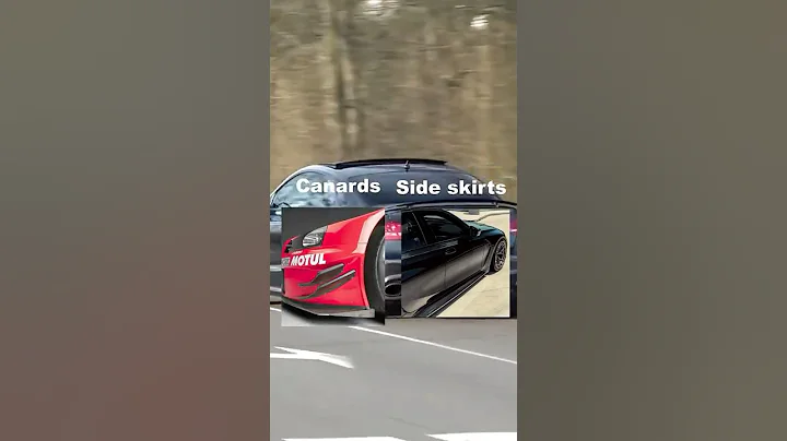 Canards and side skirts explained!