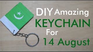 How to make keychain| homemade keyring tutorial | 14 August| DlY| 2020 Fairy Craft Corner