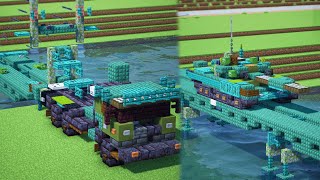Minecraft TMM-3 Kamaz Bridge Layer Tutorial