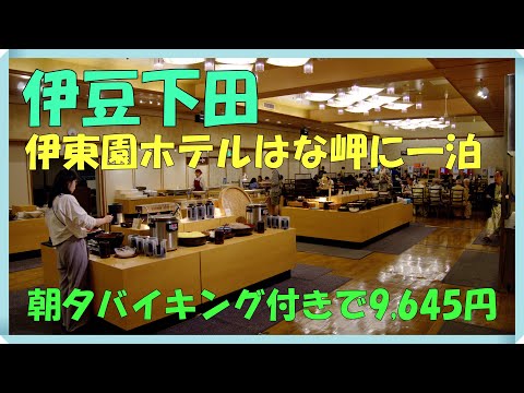 伊豆下田　伊東園ホテルはな岬に一泊　夕食朝食とバイキングを楽しんで9,645円でした