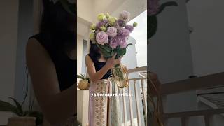 Bunga lisianthus yang sering dikira mawar #lisianthus #eustoma