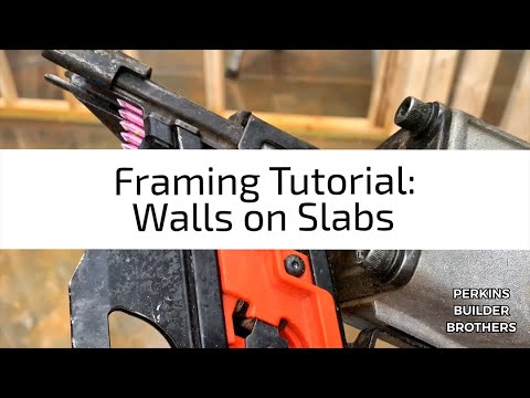 वीडियो: दीवारों को स्लैब फाउंडेशन से कैसे जोड़ा जाता है?