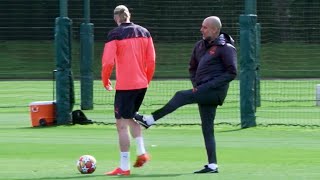 NO Gvardiol or Ake but WALKER TRAINS! | Man City train ahead of Real Madrid Champions League clash