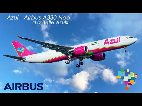 Airbus A330Neo A330-900 Azul pink livery flight test [Airbus Factory] Toulouse Blagnac Airport