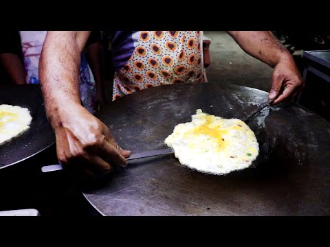 Kamdar Omlet Special Cheese Egg Diluxe | Road Side Delicious Egg Omelete | Indian Street Food | Street Food Fantasy