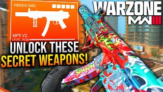 WARZONE: New SECRET WEAPON UPDATE! Unlock These HIDDEN WEAPONS ASAP! (WARZONE META)