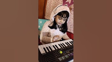 Thumbnail of jingle bell on keyboard #dhriti #kids keyboard piano