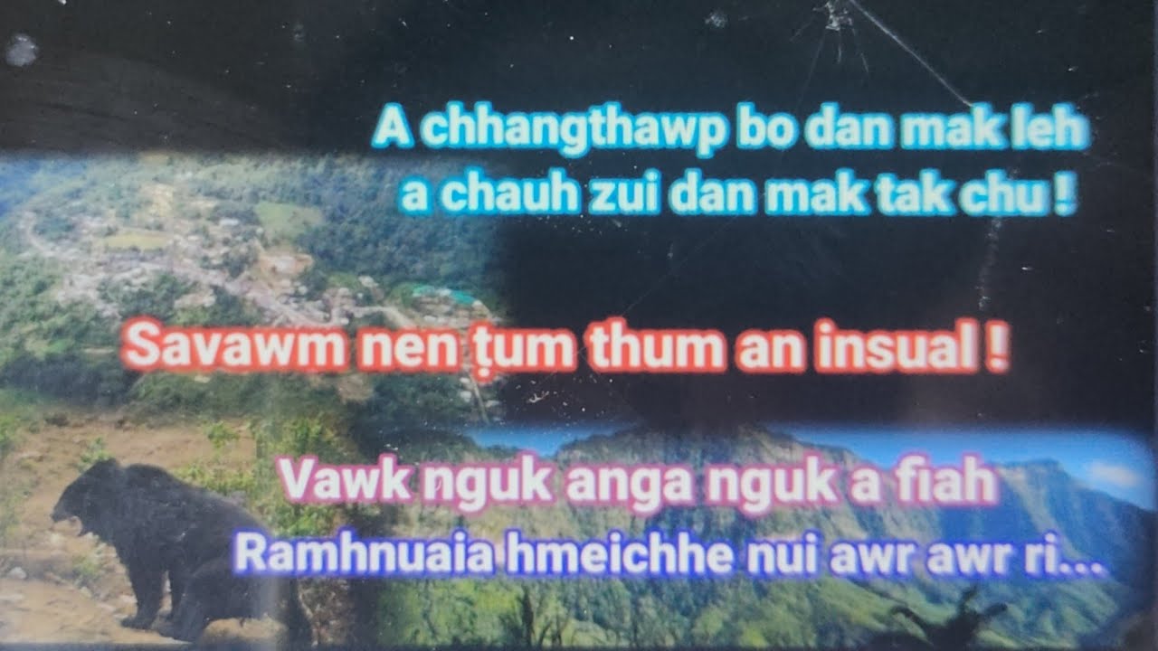 Pawlrang khaw mi pu Zorama thil tawn mak leh ngaihnawm-te.