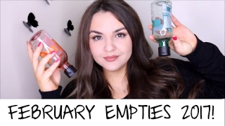 February Empties 2017!