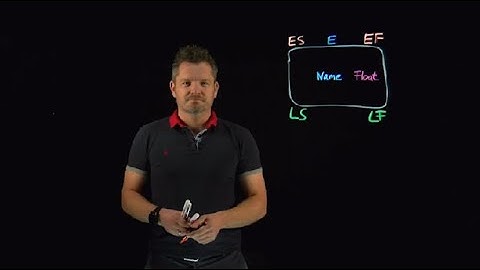 Project Management - Network Diagram - Part 1 - Activity Node