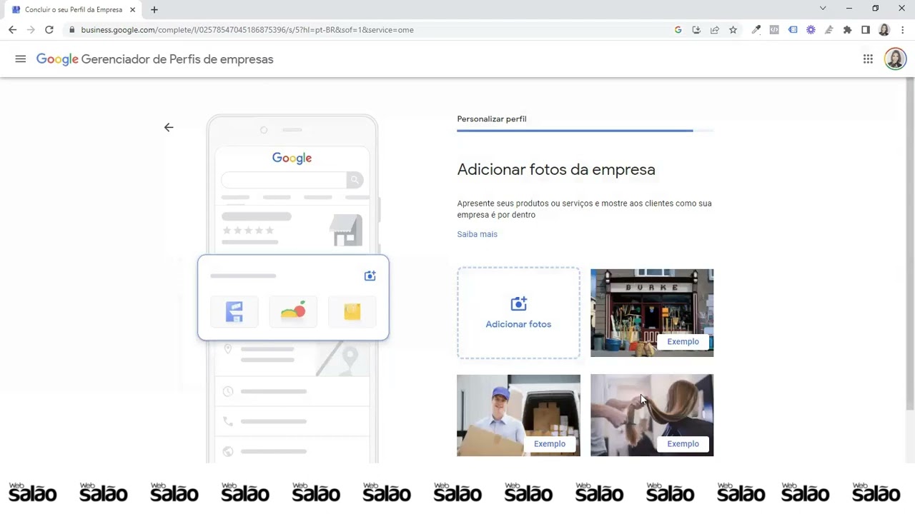 Como inserir link da loja no Google Meu Negócio + Como criar perfil