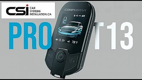 Compustar T13 Proximity unlock remote kit | T13 Function & Features  | CSI Car systems Installation