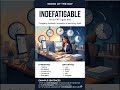 Word of the day | Indefatigable #vocabulary #english